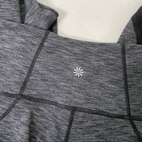 Athleta High Rise Plie Tight Leggings Heather Gray S - Picture 4 of 7